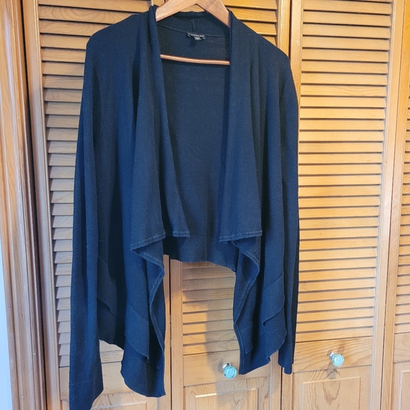 Express Open Knit Like Waterfall Cardigan - Picture 3 of 3